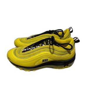 Nike Bright Yellow and Black Sneakers